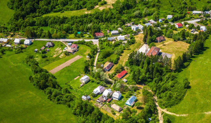 3. fotografia fotogalérie Letecké snímky obce z roku 2016