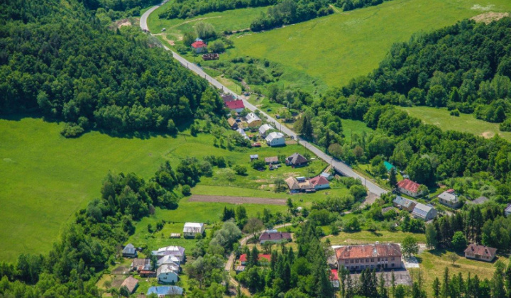 13. fotografia fotogalérie Letecké snímky obce z roku 2016