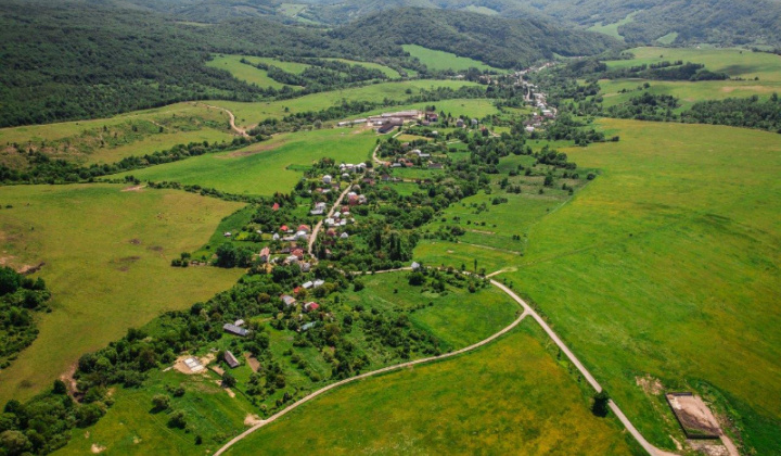 17. fotografia fotogalérie Letecké snímky obce z roku 2016