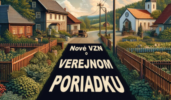 Fotka - Návrh VZN č. 01/2024 o verejnom poriadku na území obce Miková