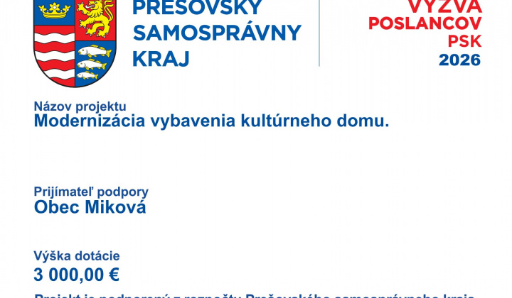 Fotka - Výzva poslancov PSK